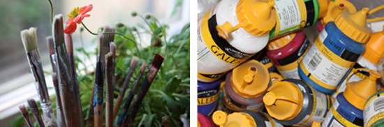 lolita goes painting