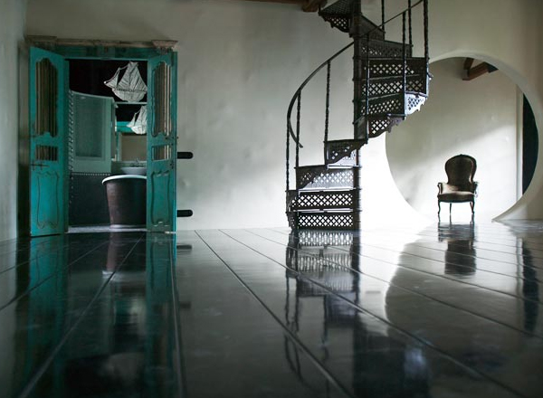interior design floor staircase minimalism