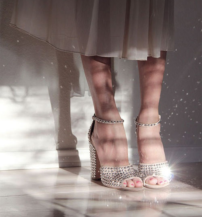 glitter shoes