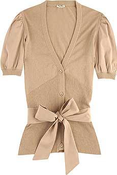 Miu Miu Bow Cardigan