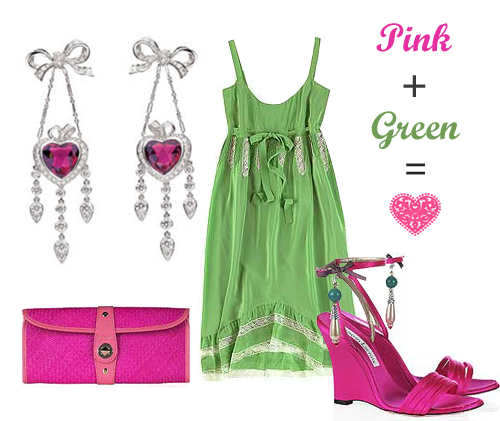 Pink + Green