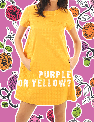 Purple or yellow?